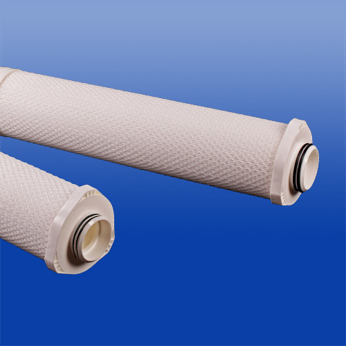 High Dirt Holding Capacity 100% Polypropylene Components PHF High Flow Pleated Filter Cartridge For RO Pre-Filtration