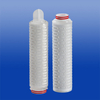 Highly Filtration Efficient Low Pressure Drops BS Glass Fiber Pleated Filter Cartridge For Pharmaceutical