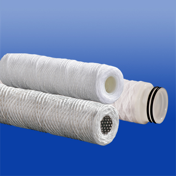 Factory Directly Filtration System Yarn String Wound Water Filter Cartridge Cotton ESW String Wound Filter Cartridge For Water Purification