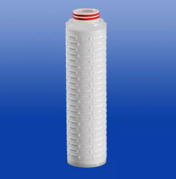 What is the working process of the PP Pleated Filter Cartridges?