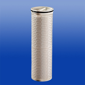New Design PP Pleated Water Filter Cartridges Long Service Life HF High Flow Pleated Filter Cartridge For Industrial Waste Water Treatment
