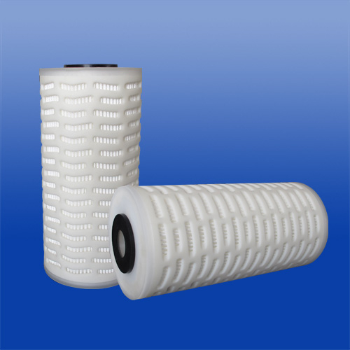 High Flow Rates Available in Different Type of Filter Media BHF115 Pleated Filter Cartridge For Water Filtration